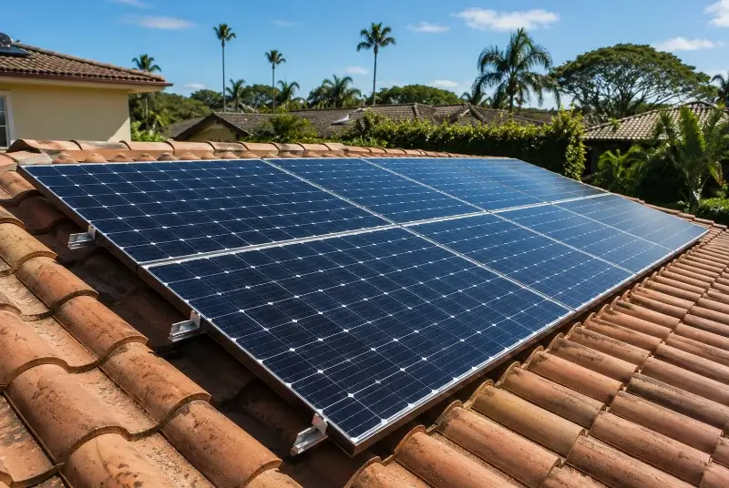 Installation de panneaux solaires à Izernore